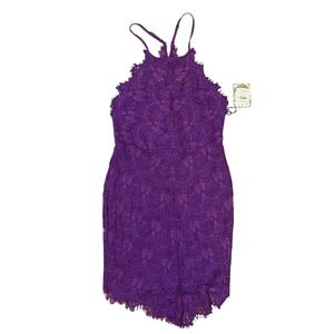 NWT Intimately Free People Mini Dress Women's XS She's Got It Lace Halter Slip